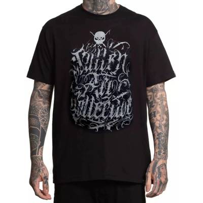 SULLEN мъжка тениска sullen - el pichie letras stacked - scm4943_bk