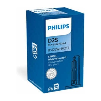Philips Ксенонова крушка PHILIPS D2S WhiteVision gen2 85122WHV2C1 (85122WHV2C1)