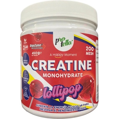 Protella Creatine Monohydrate 200 Mesh | Flavored [450 грама] Близалка
