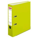 Herlitz Binder A4 8cm PP green neon Q file
