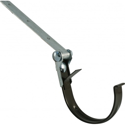 Marley Držiak odkvapu s kĺbom ⌀ 100 mm kov hnedý