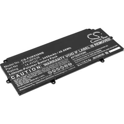 Cameron Sino Батерия за Fujitsu Lifebook U937, LifeBook U938, Lifebook U939 и други, 3450 mAh, Li-Pol (CS-FUK938NB)