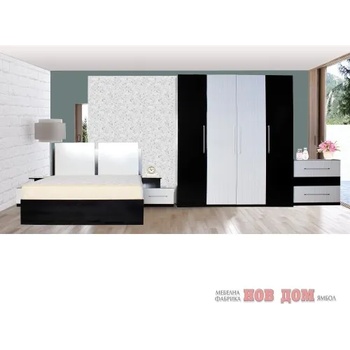 Image 1 of Мебелна фабрика НОВ ДОМ - гр. Ямбол Спален комплект Атина 6 (5204)