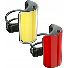Knog Cobber Mid set žluté/červené
