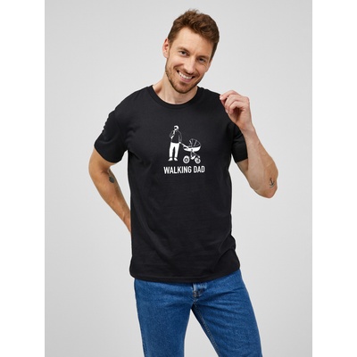 ZOOT. Original Черна мъжка тениска ZOOT. Original Walking Dad ZOOT. Original | Cheren | МЪЖЕ | L