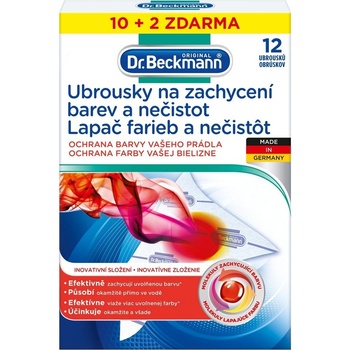 DR.BECKMANN LAPAC FARIEB A NECISTOT S MIKROVLAKNAMI 12 ks