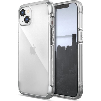 Raptic Кейс Raptic X-Doria Air Case за iPhone 14, подсилен, сребрист
