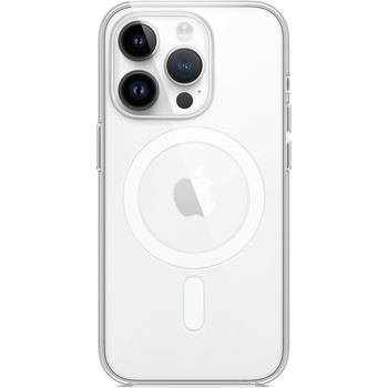 Apple iPhone Clear Case with MagSafe - оригинален кейс iPhone 14 Pro с MagSafe (прозрачен) (разопакован продукт)