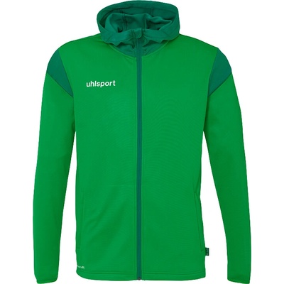 Uhlsport Squad 27 Hooded Jacket Kids zelená