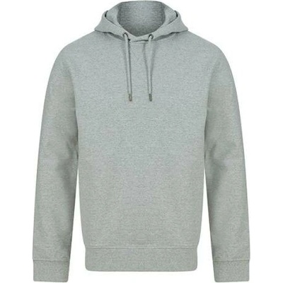 Henbury unisex mikina s kapucí H841 heather grey