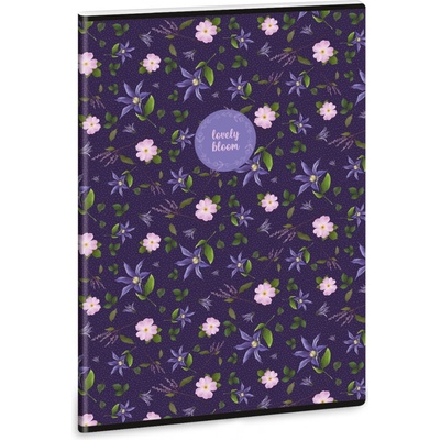 ARS UNA Sešit Wild Rose A4 čtverečkovaný