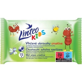 Linteo Baby Kids vlhčené utierky 15 ks