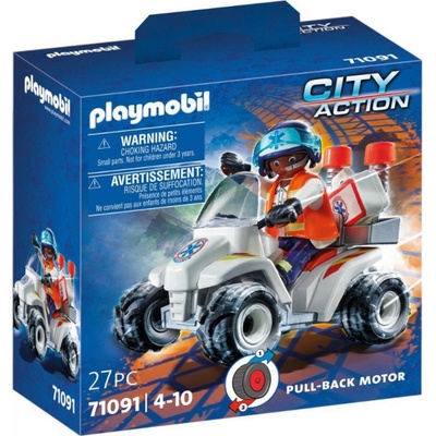 Playmobil 71091 Záchranářská rychlostní čtyřkolka