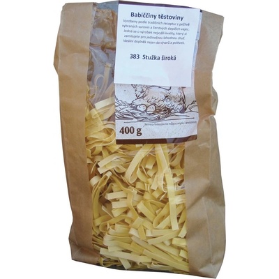 Babiččiny těstoviny Stužka široká 400 g