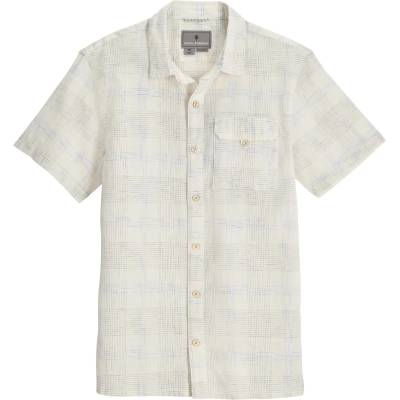 Royal Robbins Мъжка риза с копчета Royal Robbins Hempline Spaced S/S Shirt - Chalk - размер XXL (033-2706-0415)
