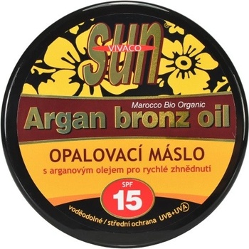 SunVital Argan Bronz Oil opalovacie maslo SPF15 200 ml