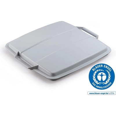 Durable Odpadkové koše Durabin 90 l - víko / šedá 490515