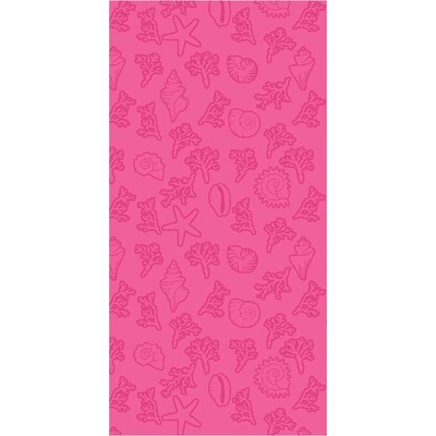 B. E. S Розова памучна плажна кърпа 70x140 cm Sea - B. E. S (4-003-0203)