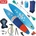 Maqua Надуваем стендъп падъл борд Maqua Voyager Kayak Kit 11'8 (SUP00017)