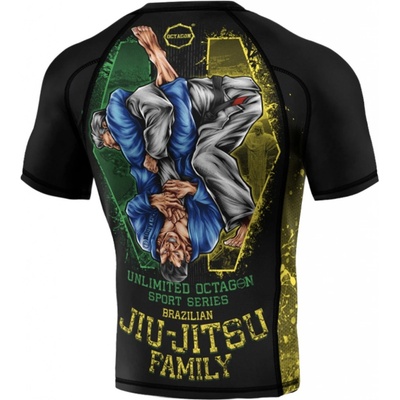 Octagon tričko Jiu Jitsu Family