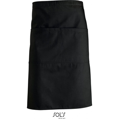 SOL's Collection Zástěra Greenwich COT-25802000299 Černá