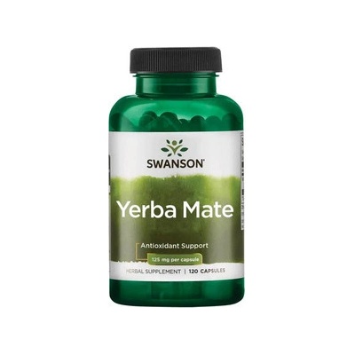 Swanson Yerba Mate 120 kapsúl 125 mg