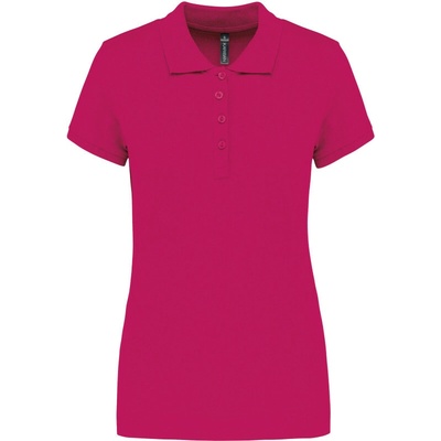 Kariban Polokošile Kariban K255 krátký rukáv dámská COT-20K25531000 Fuchsia