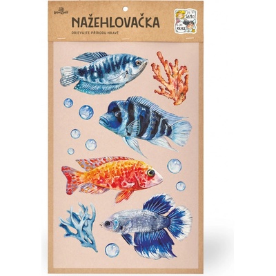 Lesní svět Nažehlovačka L 041 - Akvarijní ryby 2.