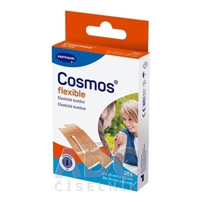 Cosmos flexible pružná náplast 2 velikosti 20 ks