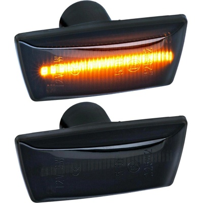 LED dynamické blinkry Opel Astra H, Zafira B, Corsa D/E, Meriva B, Insignia A - zatmavené
