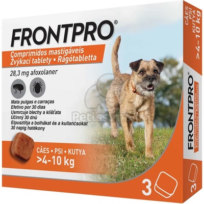 FRONTPRO Frontpro® таблетки за дъвчене за кучета против бълхи и кърлежи