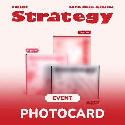 Daniel Shopping s. r. o Twice: Strategy (With Withmuu Benefit) - CD (078213)
