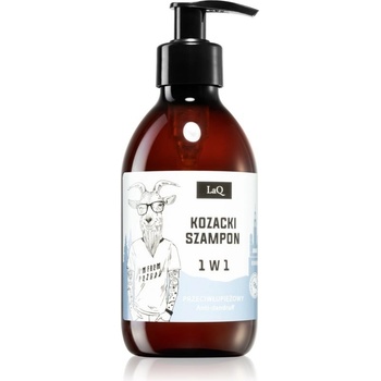 LaQ Goat From šampon proti lupům s extraktem z chmelových šišek 300 ml