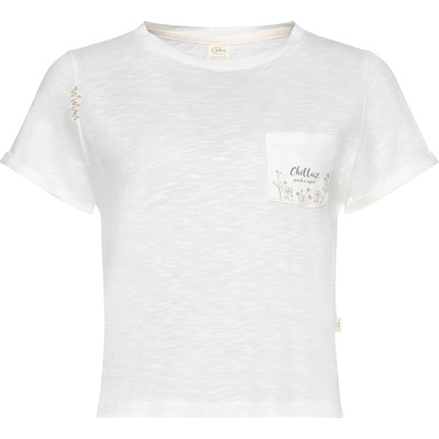 Chillaz Дамска тениска Chillaz Women's Grosetto Search & Respect T-shirt - Creme - размер 34 (EU) (916-6245-0112)