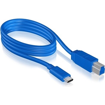 Raidsonic IB-CB002 USB 3.1 konektor typ-C na USB 3.0 USB typ-B, 100cm