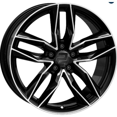 2DRV WH40 9x20 5x114,3 ET35 black machined