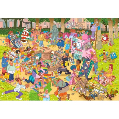 Bluebird Puzzle - Puzzle Chuckle Park - 1 000 piese