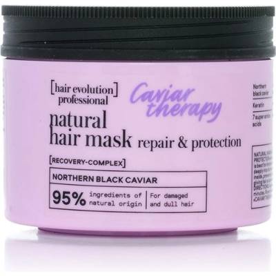 Natura Siberica Hair Evolution Přírodní regenerační vlasová maska Caviar Therapy 150ml