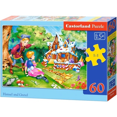 Castorland Пъзел Castorland от 60 части - Хензел и Гретел (В-066216)