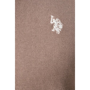 U. S. Polo Assn U. S. Polo Assn. пуловер мъжки от памук COTTON 1/4 ZIP NECK (MUP3938) - answear - 175,83 лв