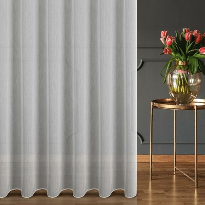 Záclonová látka Pabra v. 300 cm - Bílá