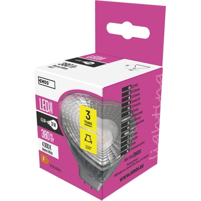 Emos LED CLS MR16 4,5 W 31 W 380lm GU5.3 NW 1525732400