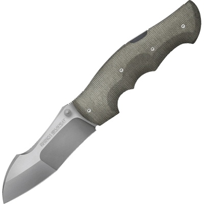 Viper Rhino-1 Stonewash, Green Canvas Micarta V5903CV
