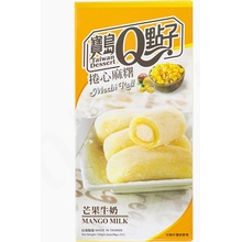 Q Brand Mochi rolky mango mléko 150 g