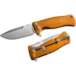 lionSTEEL sr11a os / Удобно джобно ножче с твърда титаниева рамка и лека дръжка ergal - оранжево (lion0148)
