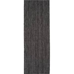Ayyildiz Черна пътека за открито и закрито 80x250 cm Mira 1450 - Ayyildiz Carpets (MIRA802501450BLACK)