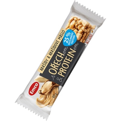 Emco Tyčinka s orechom proteínom ar.máslo 40 g