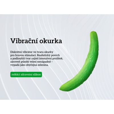 Kvigo Vibrační okurka