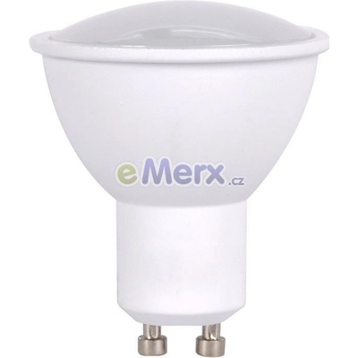 Solight LED žárovka, bodová , 7W, GU10, 4000K, 595lm, bílá