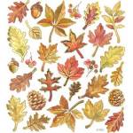 Dalprint Paper stickers - Autumn Letter 28pcs